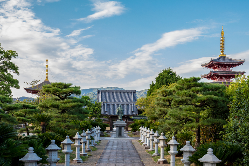 蓮華院誕生寺　多宝塔
